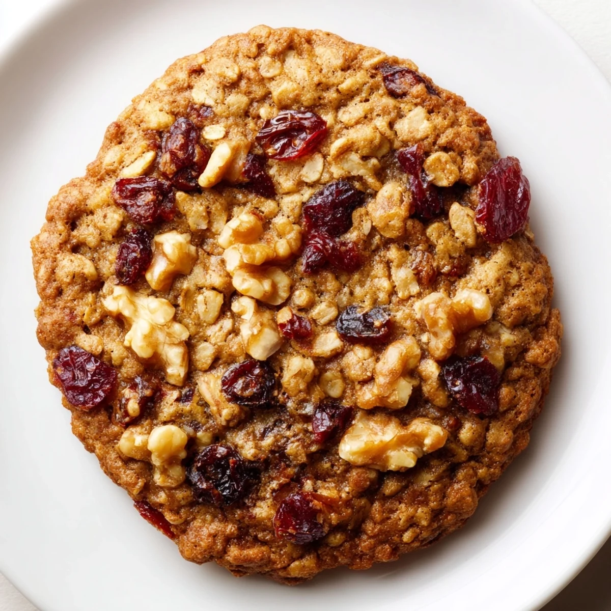 Chai Oatmeal Craisin Cookies