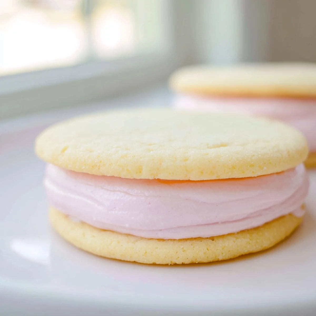 Pastel Sugar Cookie Sandwiches
