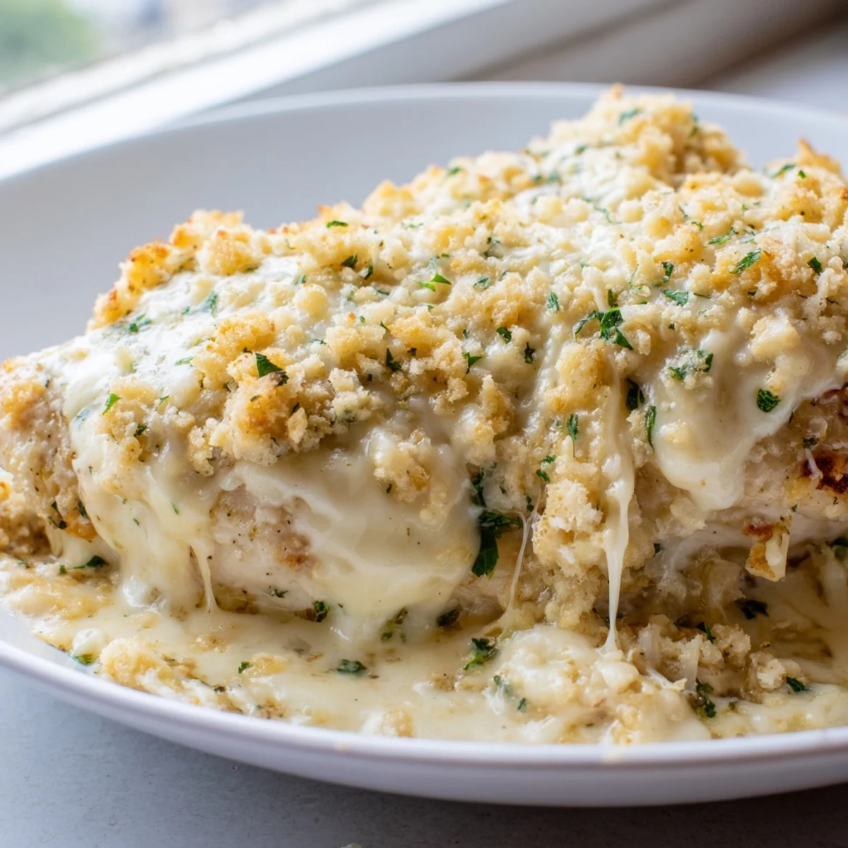 Creamy Ricotta Chicken Bake