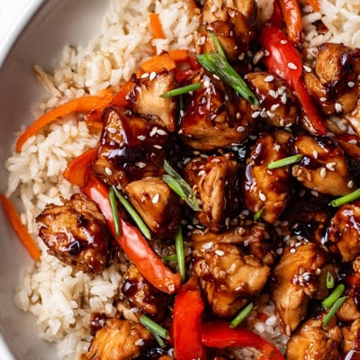 Korean BBQ Chicken and Rice