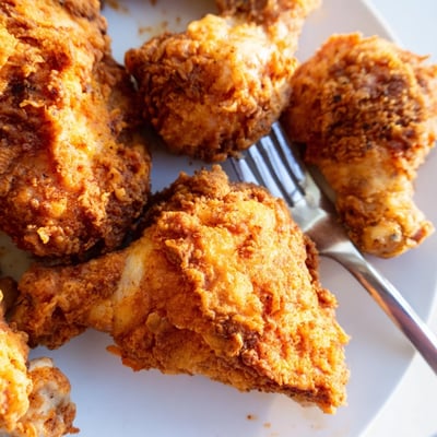 Crispy Golden Fried Chicken